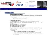 Webová stránka OVERTACH s.r.o.