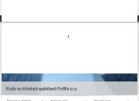 Webová stránka PROWIN s.r.o.