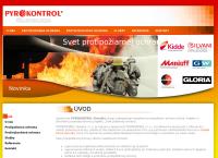 Webová stránka Pyrokontrol Slovakia S.r.o.
