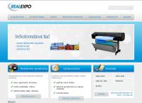 Webová stránka Realexpo S.r.o.