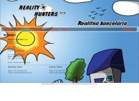 Webová stránka REALITY HUNTERS s.r.o.