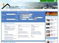 Webová stránka REALITY pre vás, s. r. o.