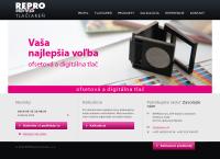 Webová stránka REPROservis Kovác s.r.o.