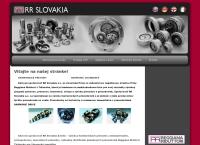 Webová stránka RR Slovakia a.s.