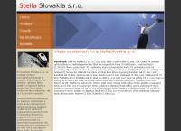 Webová stránka Stella Slovakia s.r.o.