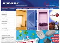Webová stránka TECHNOPARK SLOVAKIA s.r.o.