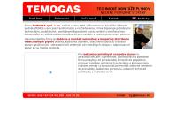 Webová stránka Temogas, Spol. S R.o.