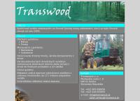Webová stránka TRANSWOOD s.r.o.