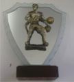 sklenená trofej victoria trofej basketbal vyp01