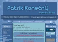 Webová stránka Patrik Konecný