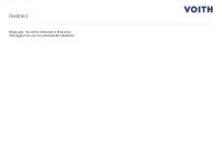 Webová stránka VOITH Industrial Services s.r.o.