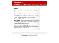 Webová stránka WEBPRINT s.r.o.