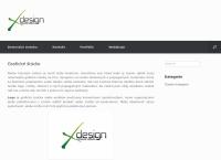 Webová stránka Peter Adámek X DESIGN