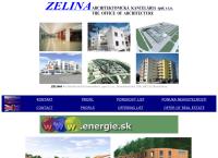Webová stránka Zelina Architektonická Kancelária Spol. S R.o.