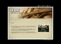 Webová stránka Zok S.r.o.