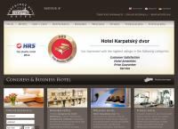 Webová stránka Hotel Karpatský dvor