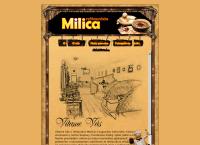 Webová stránka reštaurácia milica