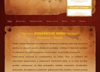 Webová stránka Golden Cheese Restaurant