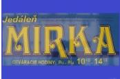 Jedálen Mirka