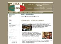 Webová stránka Pizzeria Bezzinka