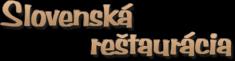 Slovenská reštaurácia