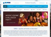 Webová stránka Hotel SOREA Regia