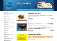 Webová stránka Stredná odborná škola Senica