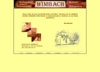 Webová stránka Reštaurácia Wimbach