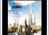 Webová stránka Ubc Travel