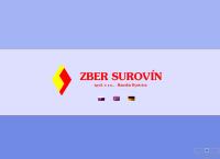 ZBER SUROVÍN, spol. s r.o.