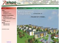 Webová stránka Ralepo, S.r.o.