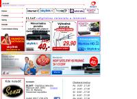 Webová stránka Elsat - Digitálna Televízia