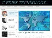 Webová stránka Fejex Technology S.r.o.