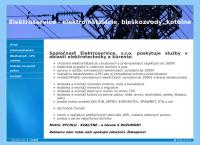 Webová stránka Jaroslav Čakloš Ml. - Elektroservice