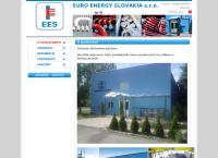 Webová stránka Euro Energy Slovakia S.r.o.