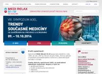 Webová stránka Medi Relax M+m S.r.o. Bratislava