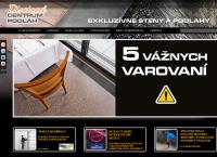Webová stránka DIZAJNOVÉ CENTRUM PODLÁH spol. s r.o.