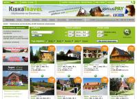 Webová stránka Kiska Slovak Travel Agency
