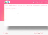 Webová stránka AGYN Gynekologická ambulancia