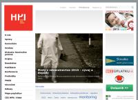 Webová stránka HPI Stredoeurópsky inštitút pre zdravotnú politiku