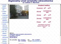 Regionálny úrad verejného zdravotníctva so sídlom v Martine
