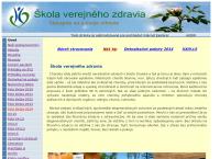 Webová stránka Škola verejného zdravia