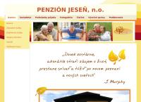 Webová stránka Penzión Jeseň