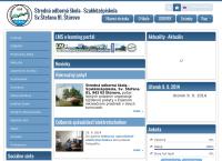 Webová stránka Stredná odborná škola - Szakközépiskola Štúrovo