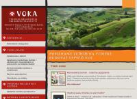 Webová stránka VOKA Vidiecka organizácia pre komunitné aktivity