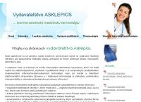 Webová stránka Vydavateľstvo Asklepios