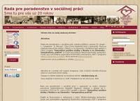 Rada pre poradenstvo v sociálnej práci Košice