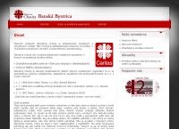 Webová stránka Diecézna charita Banská Bystrica