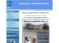 Webová stránka NsP Nemocnica s poliklinikou Ilava n.o.