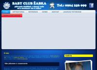 Webová stránka BABY CLUB ŽABKA Banska Bystrica